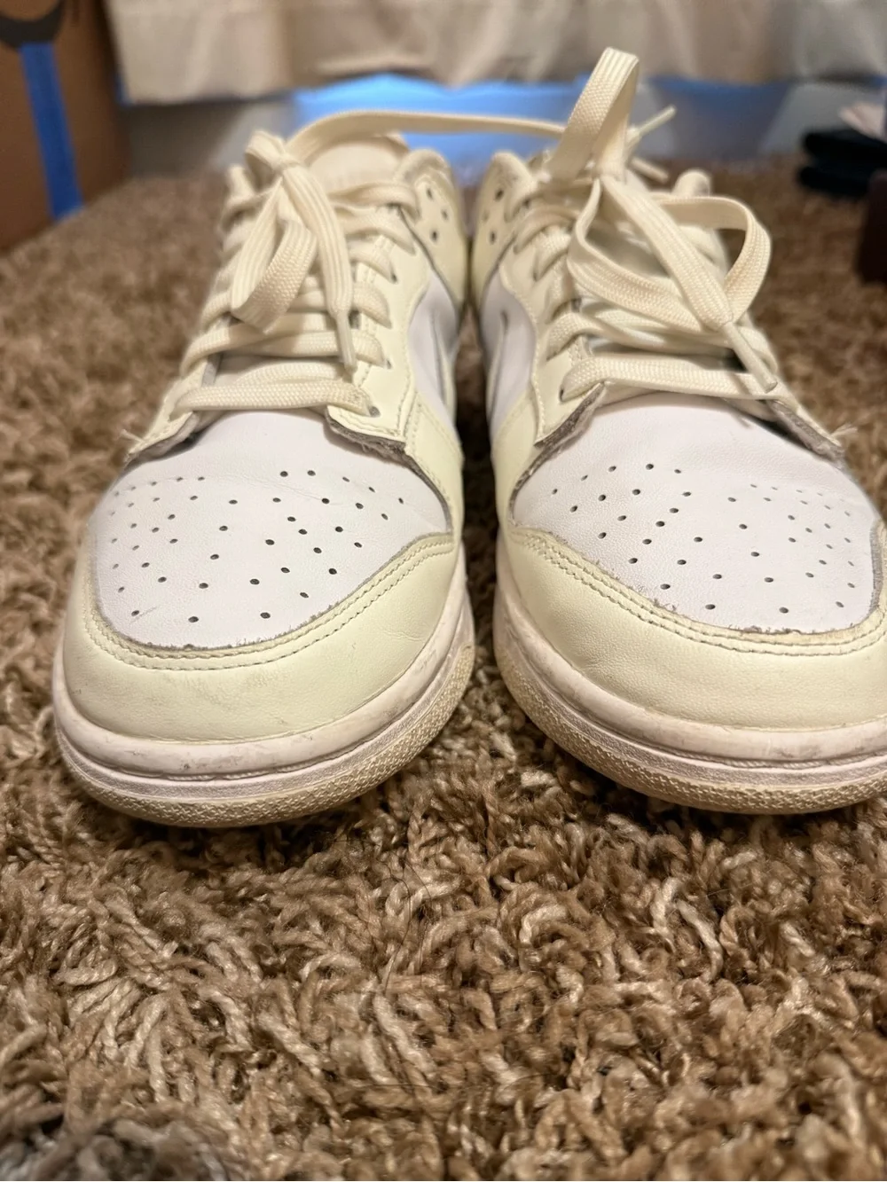 Nike Women’s Low-Top Sneakers in Cream/Off-White